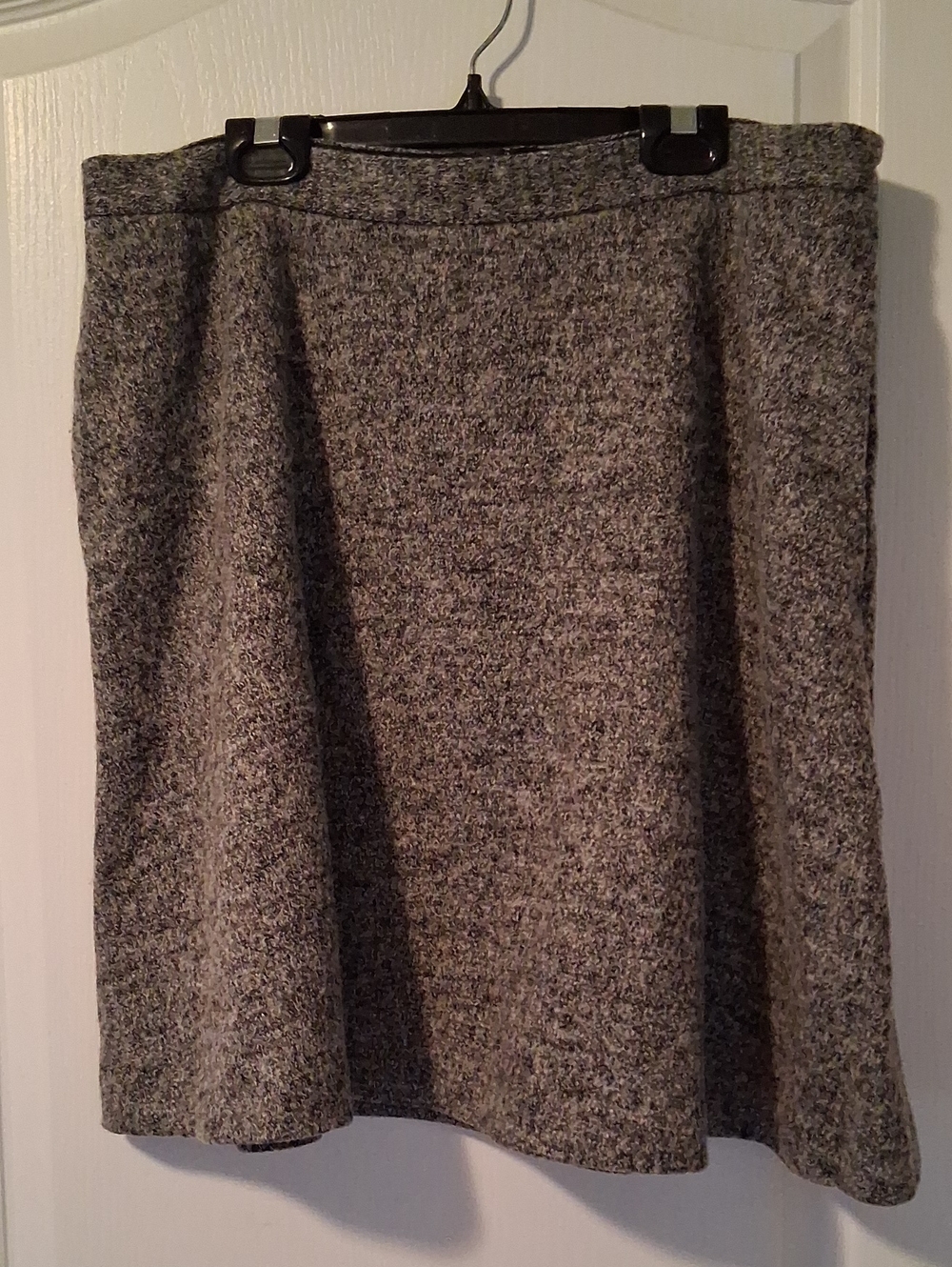Banana Republic Gray Tweed A-Line Skirt